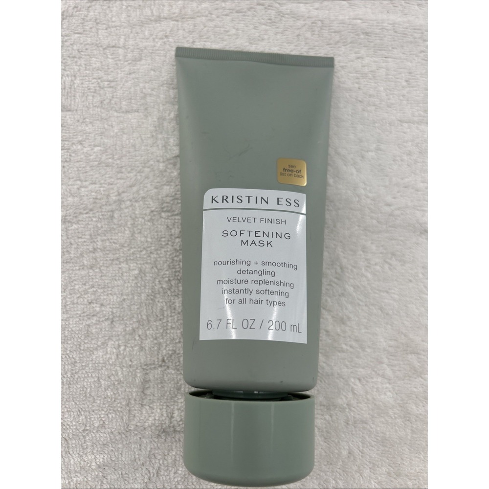 Kristin Ess Hair Velvet‎ Finish Softening Mask, 6.7 fl oz New - Full Size!!!
